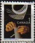 Stamps Canada -  CANADA 1999 Scott 1673 Sello Artesania Oficios Encuadernador Libros Usado Michel 1764