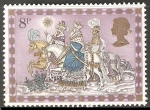 Stamps United Kingdom -  Reyes Magos