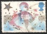 Stamps United Kingdom -  Navidad