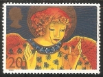 Stamps : Europe : United_Kingdom :  Ángeles de la Navidad,