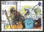 Stamps United Kingdom -  Jesus y Maria huida a Egipto