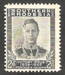 Stamps Zimbabwe -  George VI