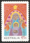 Stamps Australia -  La Virgen y el Niño