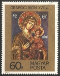 Sellos de Europa - Hungr�a -  Virgen con niño Jesus