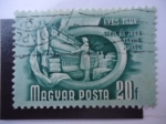 Stamps Hungary -  Éves Terv - Quinquenio.