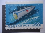 Stamps Hungary -  Programa Espacial,Vosztok Urhajo.