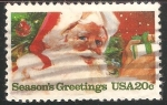 Stamps United States -  Santa Claus