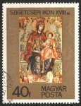 Stamps Hungary -  La Virgen y el Niño