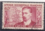 Stamps Ivory Coast -  Treich Laplene-explorador