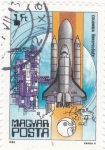 Stamps Hungary -  aeronautica- Columbia