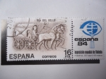 Stamps Spain -  Ed:2719 -Día del Sello- de Carro Romano