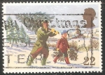 Stamps United Kingdom -  Navidad