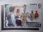 Sellos de Europa - Espaa -  Ed: 2654- Dibujo de la Zarzuela, Maruxa (De Amadeo Vives)