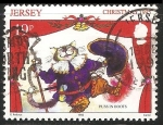 Stamps Europe - Jersey -  Gato con botas