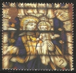 Stamps : Europe : United_Kingdom :  La Virgen y el Niño