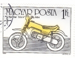 Sellos de Europa - Hungr�a -  motocicleta