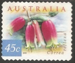 Stamps Australia -  correa reflexa