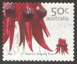 Stamps Australia -  Guisante del desierto 