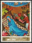 Stamps United Arab Emirates -  Umm Al Qiwain - Christmas 1971