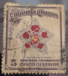 Stamps Colombia -  Orquídeas colombianas