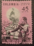 Stamps Colombia -  Derechos de la mujer