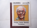Stamps Colombia -  Enrique Santos Montejo (18866-1971) Periodista.