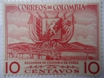 Stamps Colombia -  Soldados Colombianos en Corea