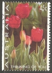 Sellos de Oceania - Australia -  Tulipanes