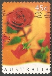 Stamps Australia -  Rosa