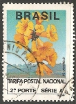 Stamps Brazil -  Ipe Amarillo