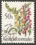 Stamps Czechoslovakia -  Flores