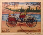 Stamps : America : Paraguay :  Conmemoracion de la independencia de los E.E.U