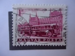 Stamps Hungary -  Bus-Articulado.