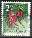 Stamps New Zealand -  Planta
