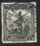 Stamps : Africa : Democratic_Republic_of_the_Congo :  Soldado Indigena, Congo Belga