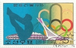 Stamps North Korea -  JUEGOS OLÍMPICOS MONT-REAL´76. NATACIÓN. YVERT KP 1392B