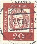 Sellos de Europa - Alemania -  RFA. ALEMANES CÉLEBRES. JOHANN SEBASTIAN BACH. YVERT DE 225