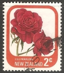 Sellos del Mundo : Oceania : Nueva_Zelanda : Rose 