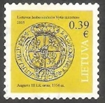 Sellos del Mundo : Europe : Lithuania : Moneda antigua