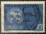 Stamps Uruguay -  Jose E. Rodó 