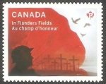Stamps Canada -  En los campos de Flandes
