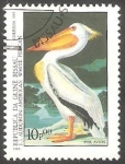 Stamps : Africa : Guinea_Bissau :  Pelícano blanco de América