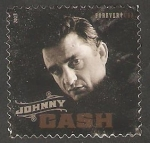 Sellos de America - Estados Unidos -  4614 - Johnny Cash, cantante y actor