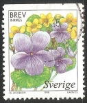 Stamps : Europe : Sweden :  FLORES DE MARISMA