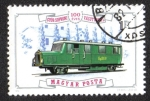 Stamps Hungary -  100 años de Gyor- Sopron Ferrocarril Conexión