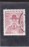Stamps South Korea -  personajes infantiles