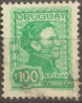 Stamps Uruguay -  Artigas 