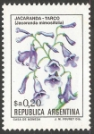 Stamps Argentina -  JACARANDA TARCO