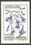 Sellos de America - Argentina -  JACARANDA TARCO