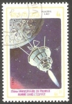 Stamps Laos -  25 Anivº del primer hombre en el Espacio